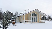 Одноэтажный коттедж Финский Дом